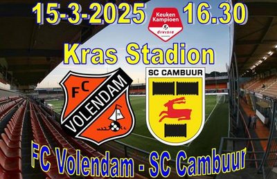 Nabeschouwing FC Volendam - SC Cambuur met Michael de Leeuw en Henk de Jong