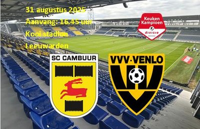 SC Cambuur wint ook van VVV Venlo
