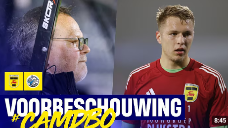 Voorbeschouwing SC Cambuur - FC Den Bosch