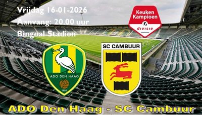 SC Cambuur wint ook de topper in Den Haag