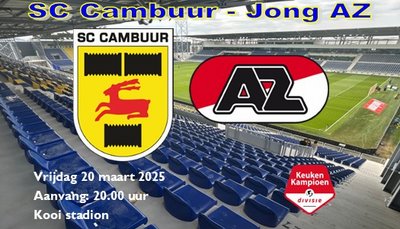 SC Cambuur doet zichzelf tekort tegen Jong AZ 