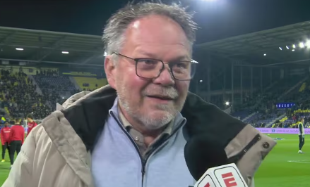Henk de Jong en Jort van der Sande bij ESPN na SC Cambuur - Jong AZ