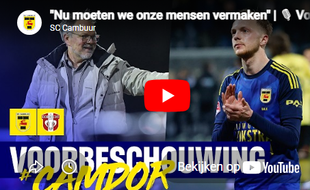 Voorbeschouwing SC Cambuur - FC Dordrecht