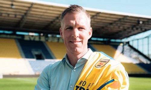 Johan Plat is de nieuwe hoofdtrainer van SC Cambuur