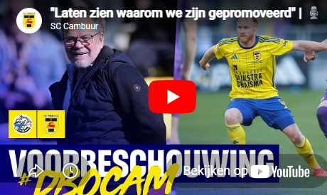 Voorbeschouwing FC Den Bosch - SC Cambuur