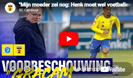 Voorbeschouwing De Graafschap - SC Cambuur