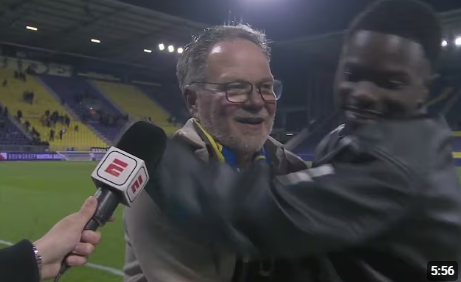 Henk de Jong bij ESPN na SC Cambuur - Vitesse