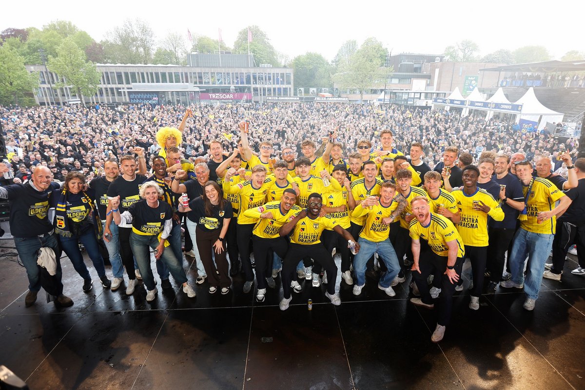 Fotoserie huldiging SC Cambuur