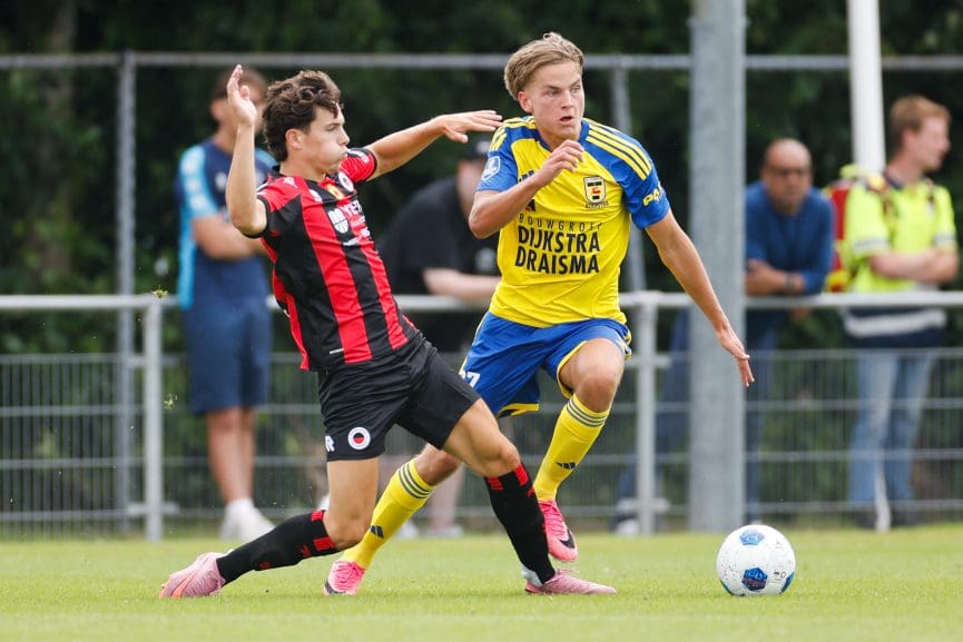 Nipte oefennederlaag SC Cambuur ...... met interviews