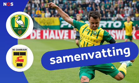 Samenvatting ADO Den Haag - SC Cambuur