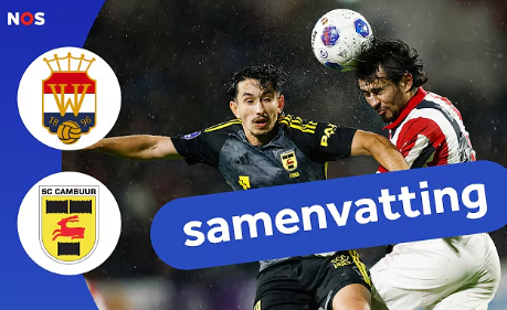 Samenvatting en nabeschouwing Willem II - SC Cambuur